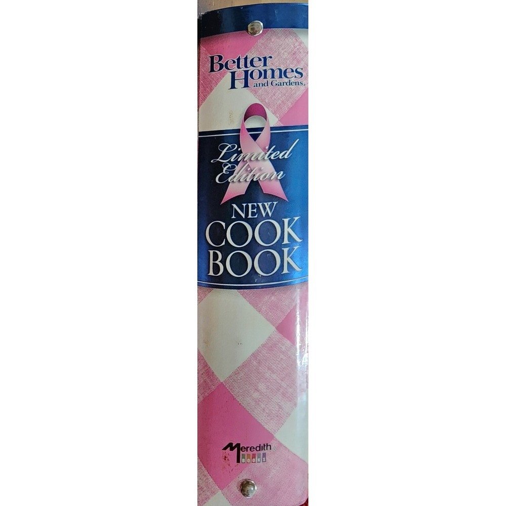 Better Homes and Gardens Cook Book Limited Edition Pink Ribbon Binder 2005 - Picture 3 of 6